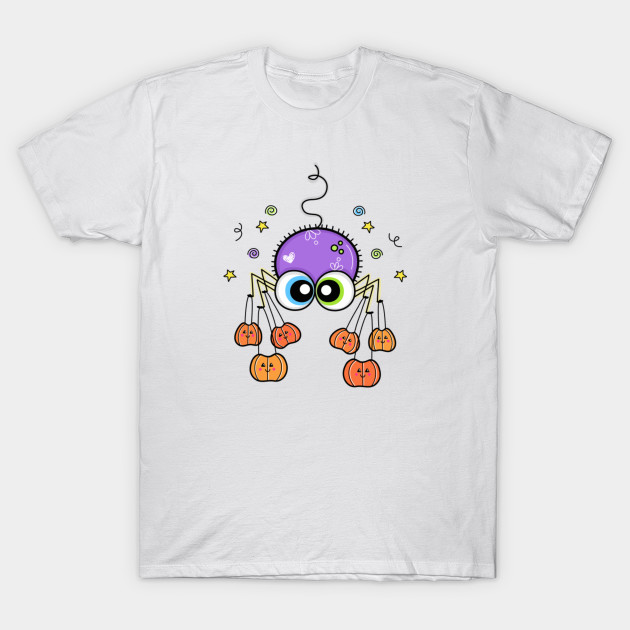 Trick or Treat Spider T-Shirt-TOZ